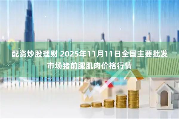 配资炒股理财 2025年11月11日全国主要批发市场猪前腿肌肉价格行情